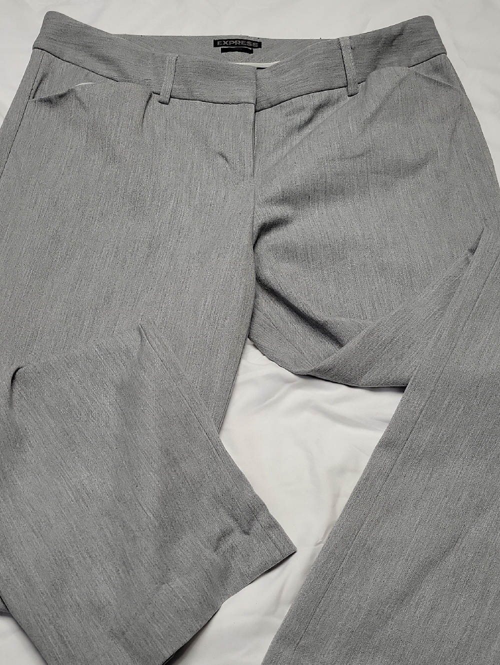 Express Light Gray Women's Dress Pants